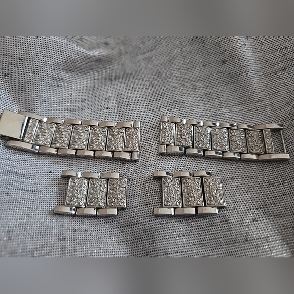 Luxury Rhinestone Watch Band - Picture 2 of 5